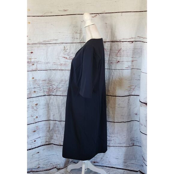 Boss Hugo Boss Daleno Short Sleeve Wool Blend Dress Size 14 - Picture 3 of 7